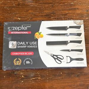 Zepter 6-Piece Knife Set with Scissors